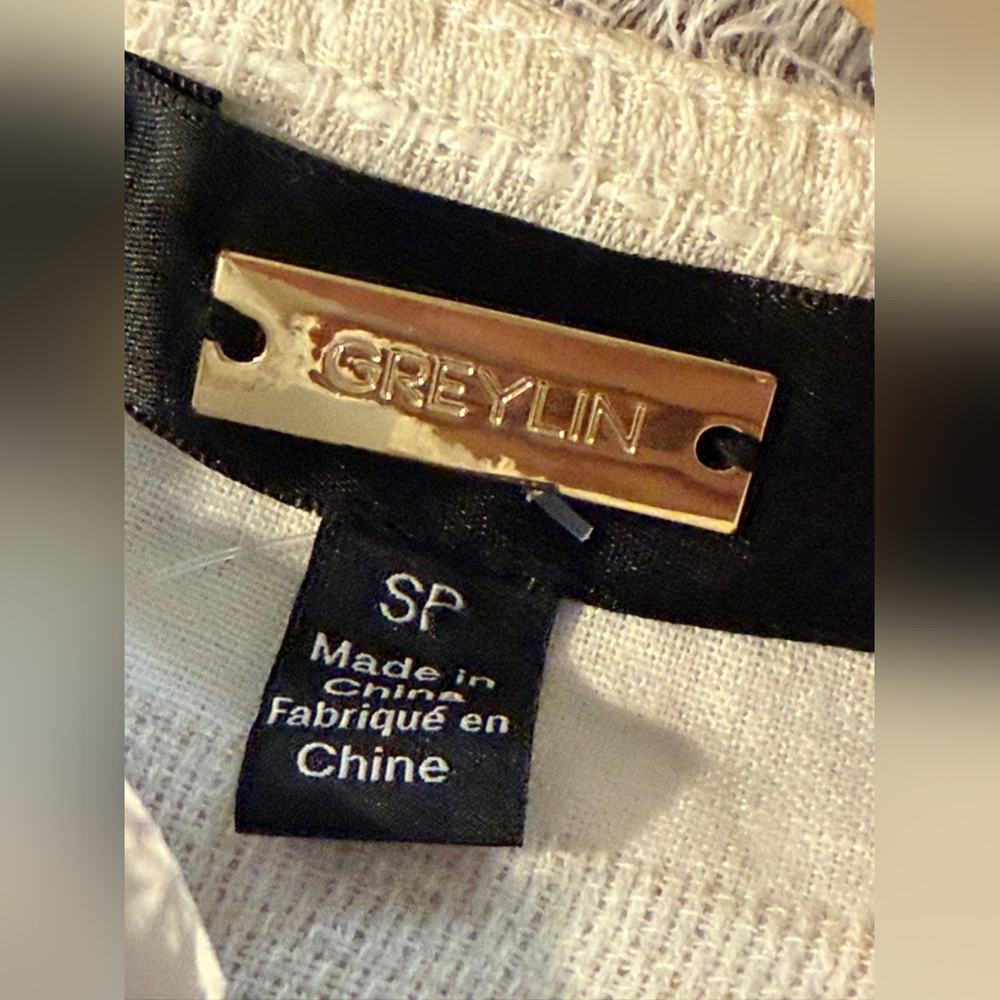 Greylin Textured Cream Jacket - Picture 4 of 4